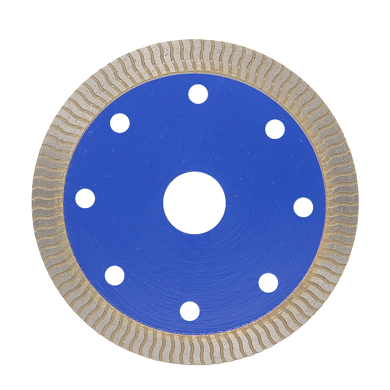 105 Wave Teeth Ceramic Cutting Blade Blue