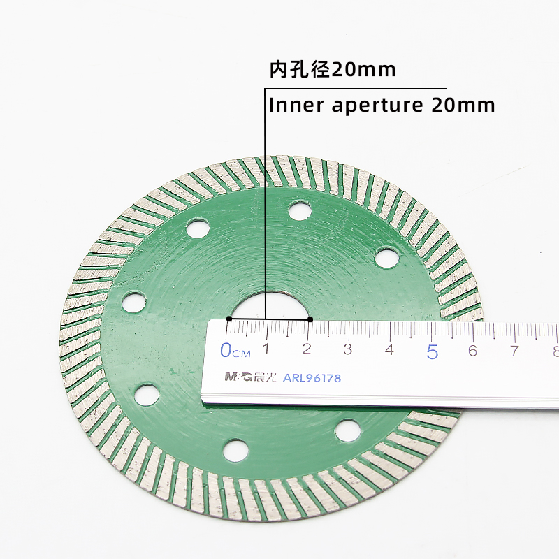 72 teeth coarse corrugated ceramic cutting blade