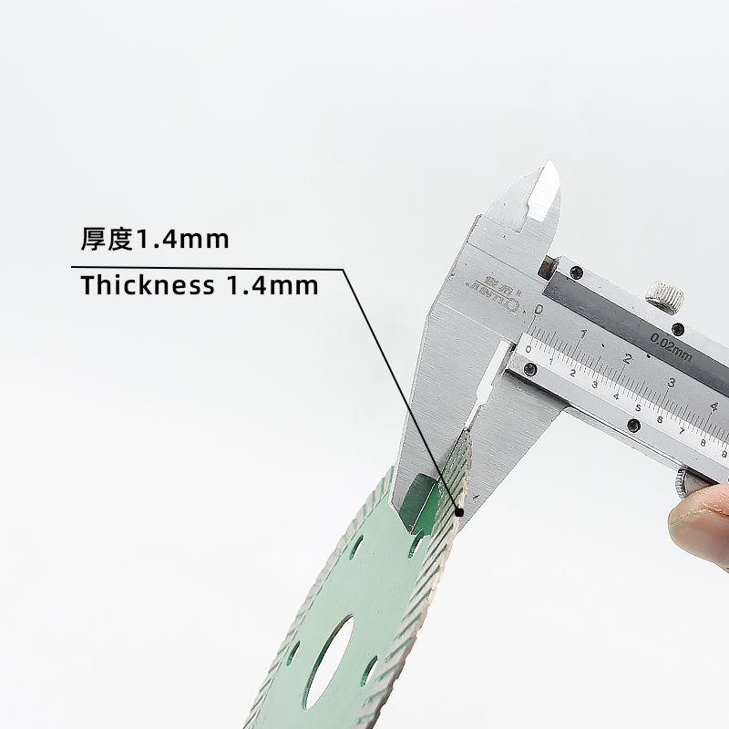 72 teeth coarse corrugated ceramic cutting blade