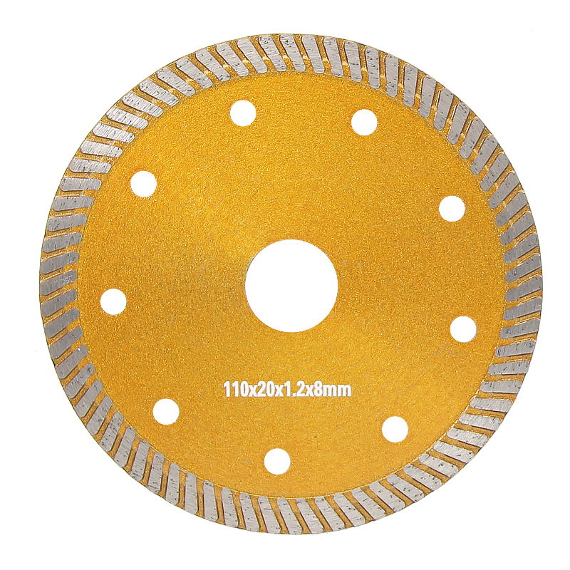 4.33 inch diamond saw blade corrugated continuous teeth