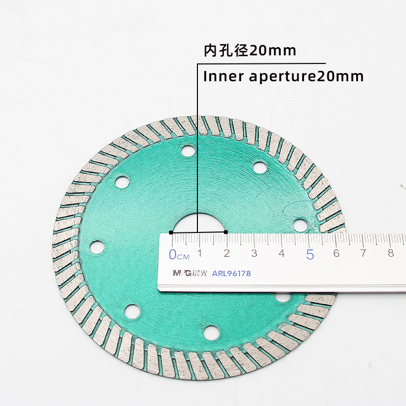 110 Ceramic Cutting Blades with Corrugated Teeth