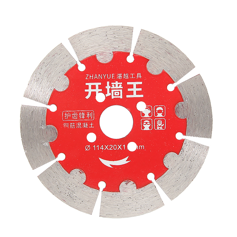 114 Diameter PDC Point Guard Wall Channel Cutting Blade