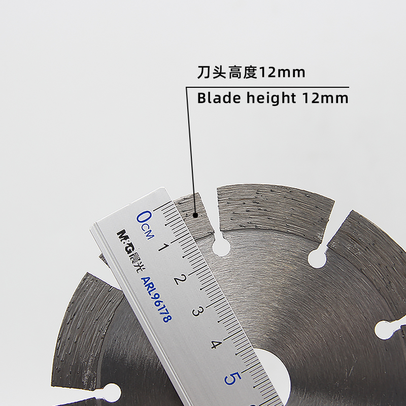 110 Dry Slicing Bit 12 High Universal Cutting Blade