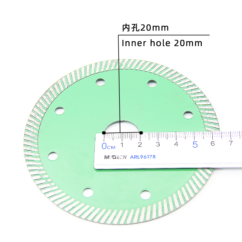 110 Ceramic Cutting Blades with Corrugated Teeth