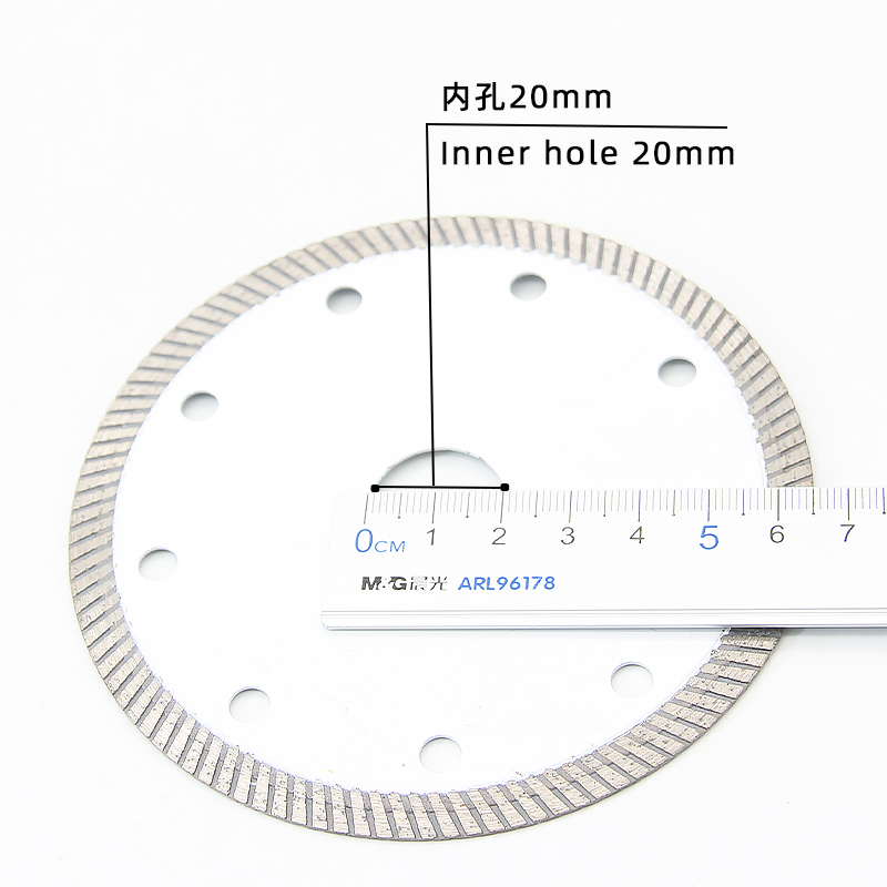 110 Small corrugated tile cutting disk