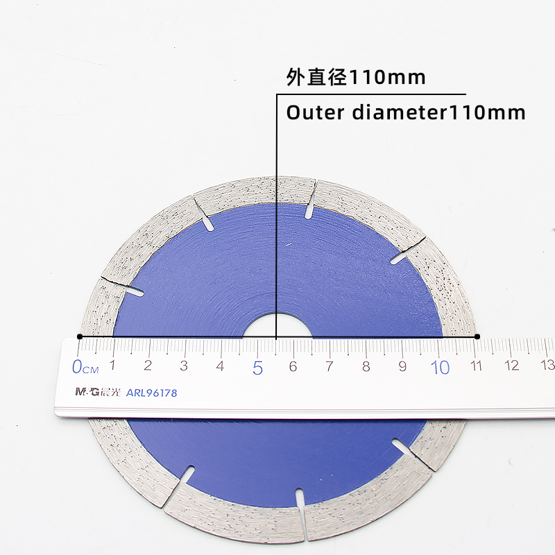 110 U-tooth blue ceramic chamfering blades