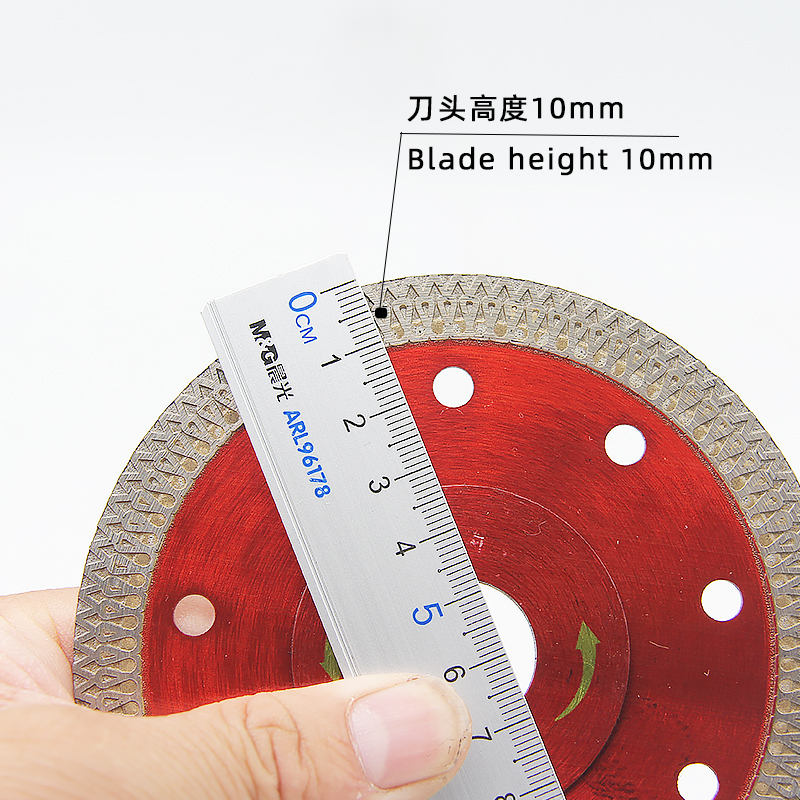 115 Ceramic Cutting Blade with Reinforcing Flange Diamond Saw Blade