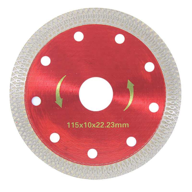 115 Ceramic Cutting Blade with Reinforcing Flange Diamond Saw Blade