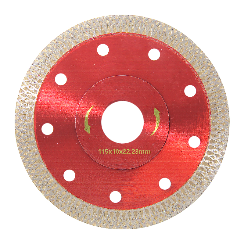 115 Ceramic Cutting Blade with Reinforcing Flange Diamond Saw Blade