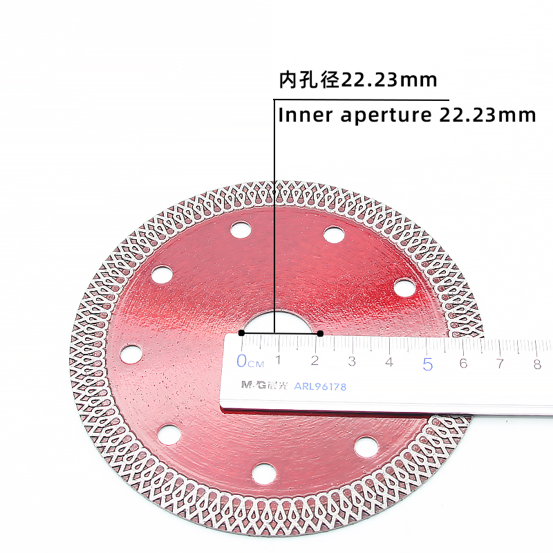 115 Transparent Red Tile Cutting Blades Diamond Blades