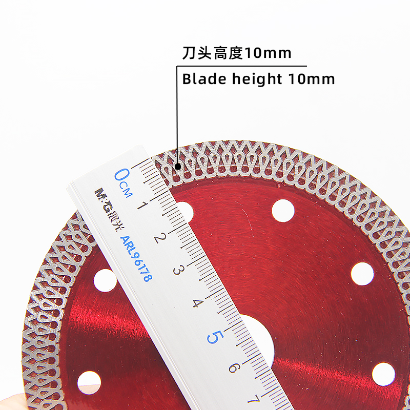 115 Transparent Red Tile Cutting Blades Diamond Blades