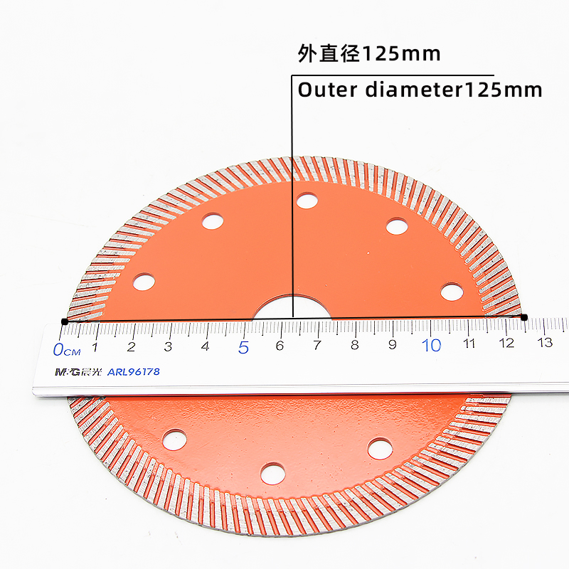 125 small corrugated ultra-thin ceramic sheet