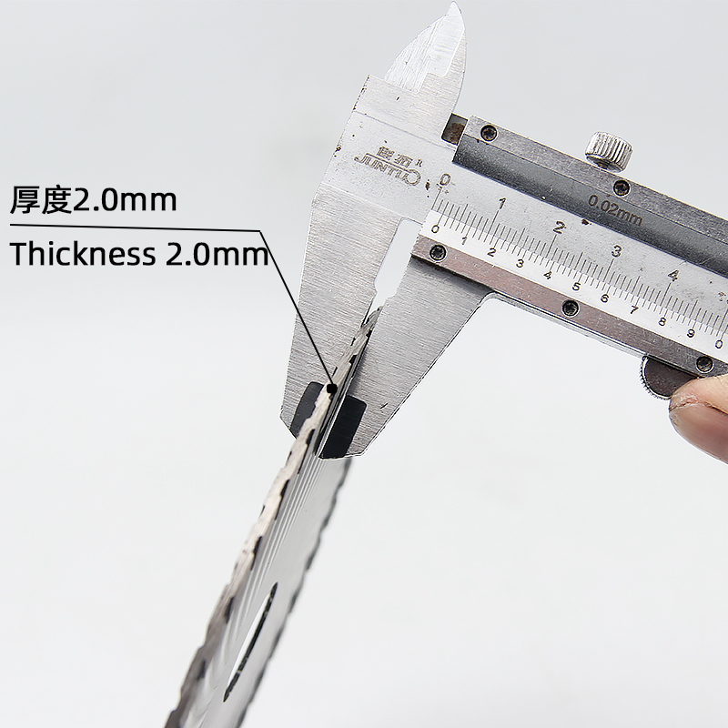 125 Stone Cutting Blade Corrugated Tooth Type