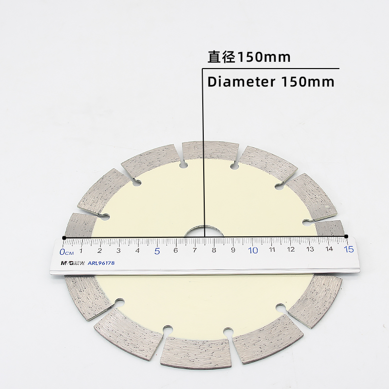 150mm Dry Slicing Marble Granite Concrete Universal