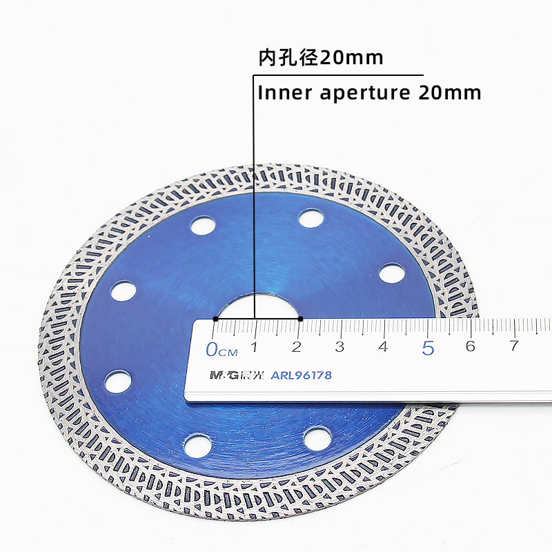 105K Wave Ultra-thin Ceramic Cutting Blades Transparent Blue