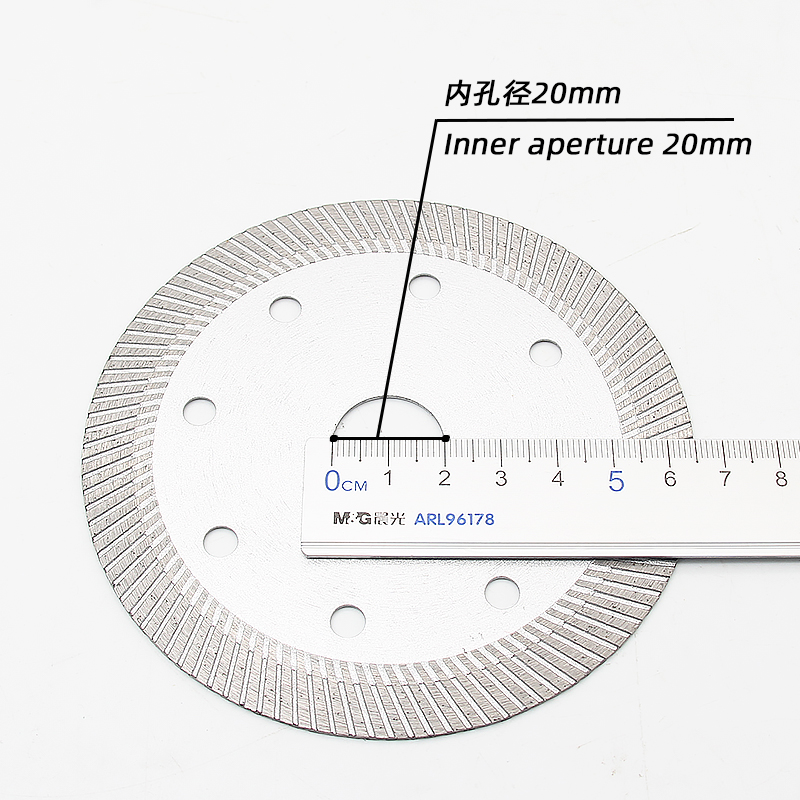 110 small corrugated ceramic blade tip 12mm high