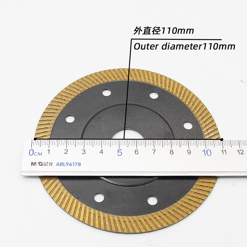 110 small corrugated ceramic sheet with reinforcing flange