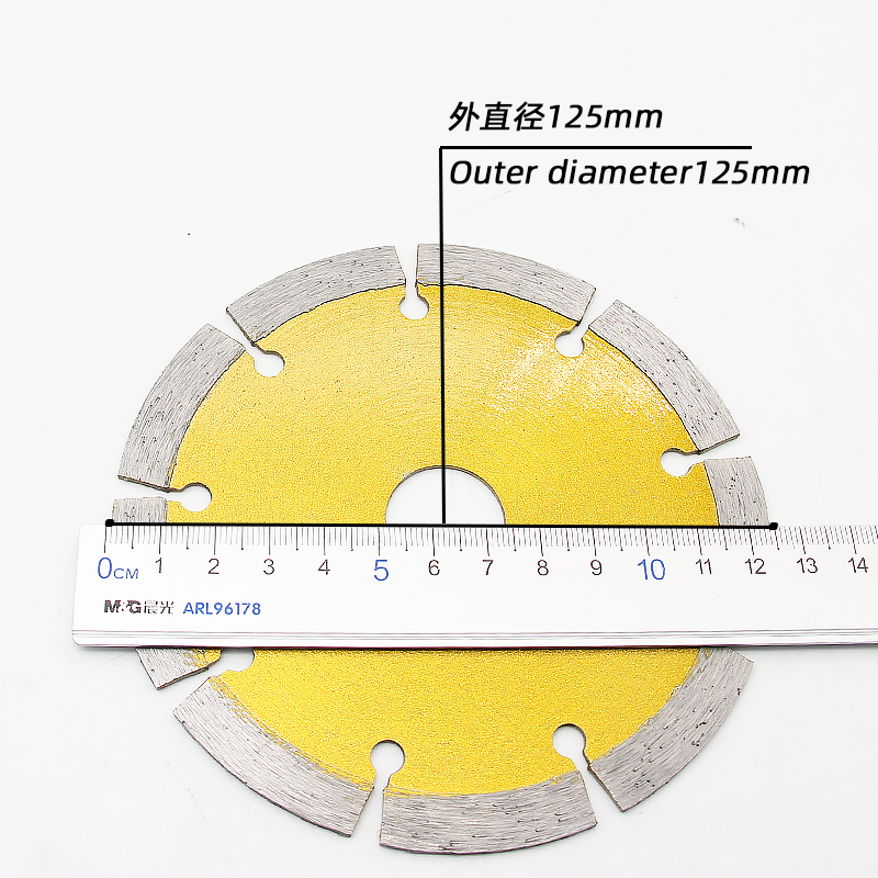 125 Dry Cut Stone Concrete Universal Cutting Blades