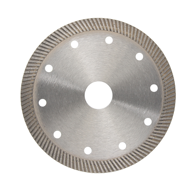 125 Ultra-thin ceramic diamond cutting discs corrugated teeth